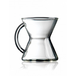 Mug en verre forme Chemex - 300ml photo numéro 1