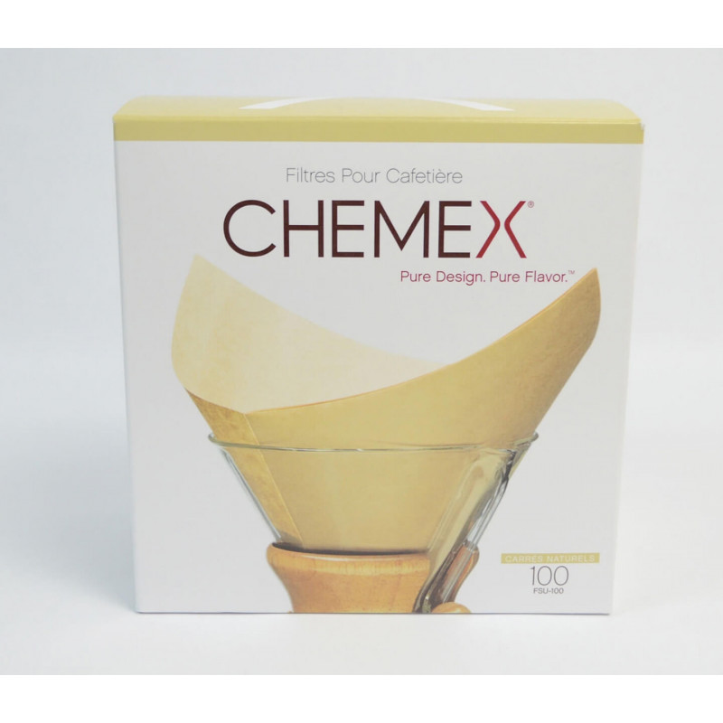 Filtre papier naturel pour Chemex 6 tasses - 100 unités photo numéro 1