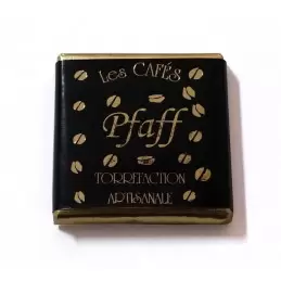 Napolitain sigle Pfaff noir 72% cacao - boîte de 200 photo numéro 1