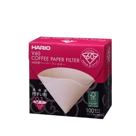 100 filtres naturels pour dripper 1 - 2 tasses photo numéro 1