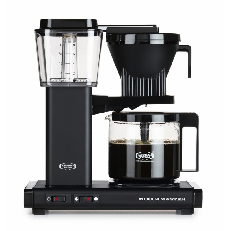 Cafetière filtre Moccamaster KBG 741 noir mat photo numéro 1 Cafetière filtre Moccamaster KBG 741 noir mat photo numéro 1