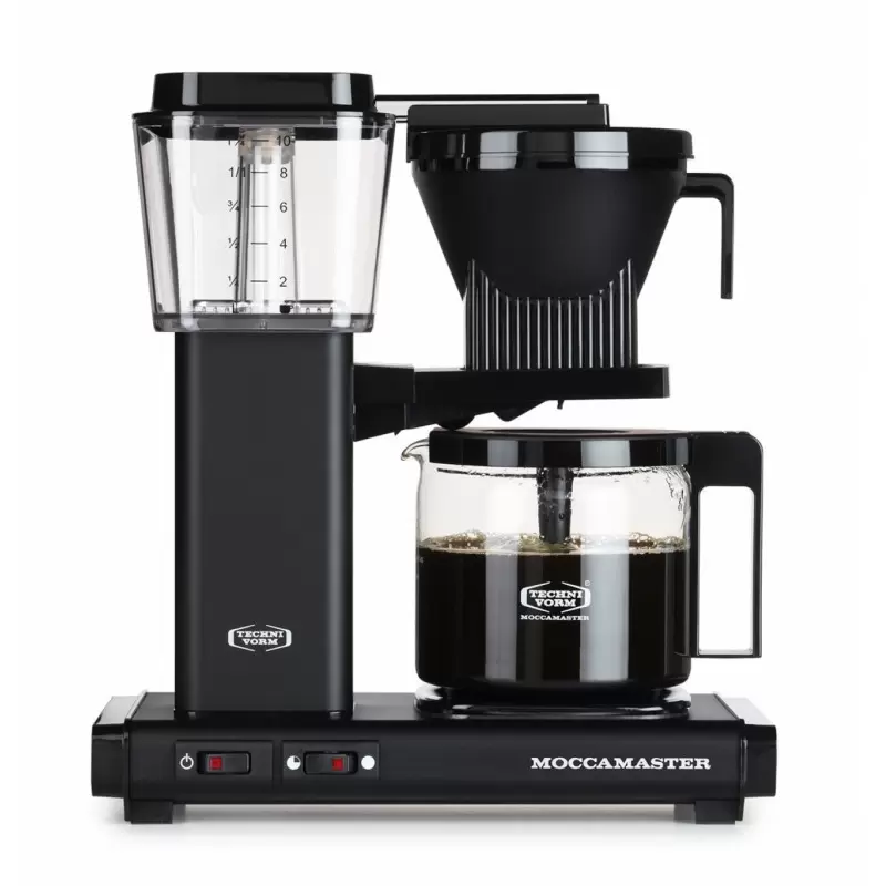 Cafetière filtre Moccamaster KBG 741 noir mat photo numéro 1 Cafetière filtre Moccamaster KBG 741 noir mat photo numéro 1