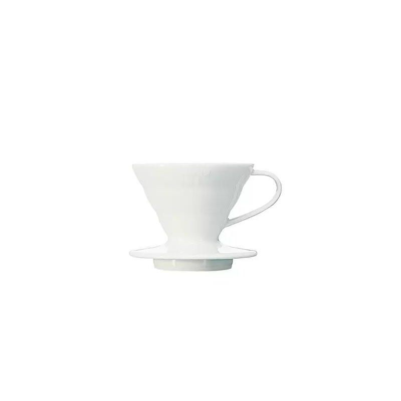 Dripper V60 blanc 1 - 2 tasses VDC01 photo numéro 1 Dripper V60 blanc 1 - 2 tasses VDC01 photo numéro 1