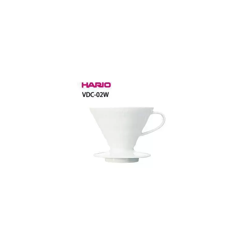Dripper V60 blanc 1 - 4 tasses VDC02 photo numéro 1 Dripper V60 blanc 1 - 4 tasses VDC02 photo numéro 1