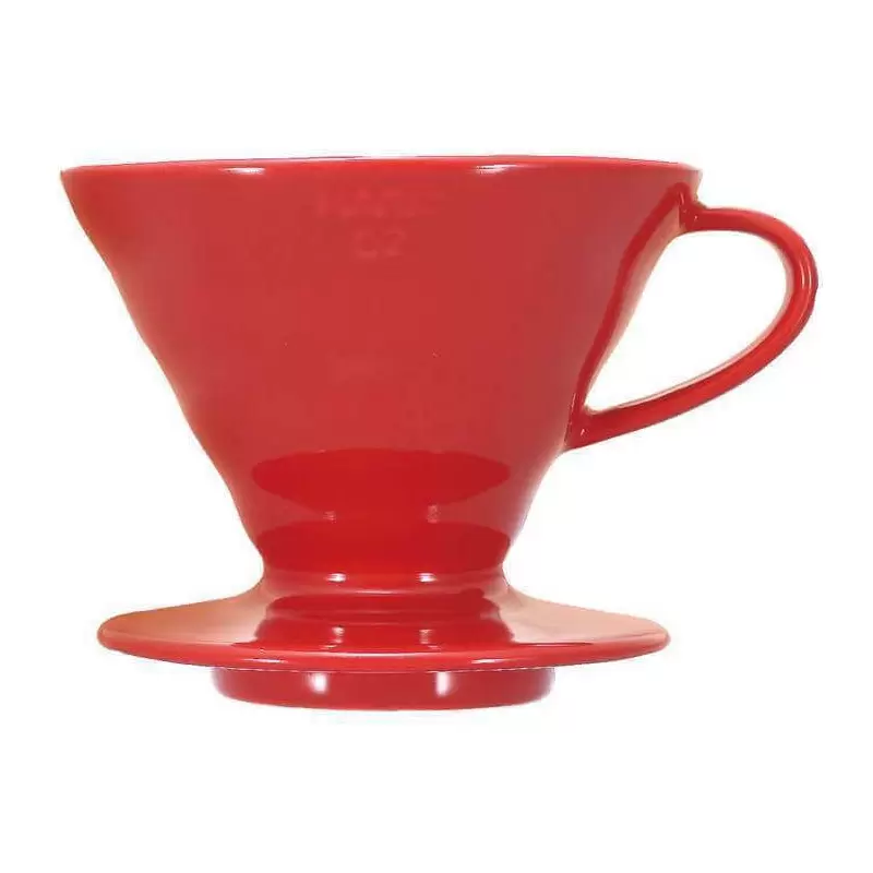 Dripper V60 rouge 1 - 4 tasses photo numéro 1 Dripper V60 rouge 1 - 4 tasses photo numéro 1