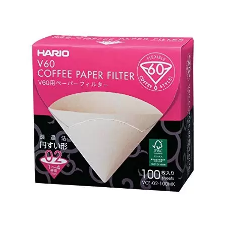 100 filtres naturels pour dripper 1 - 4 tasses photo numéro 1