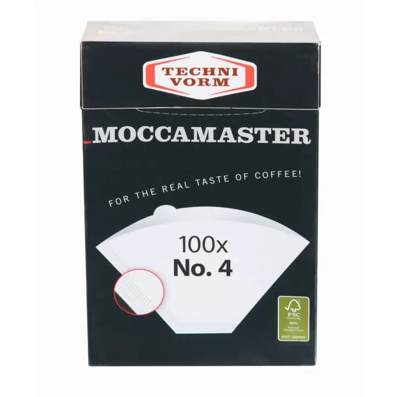 Filtres Moccamaster n°4 - 100 unités photo numéro 1 Filtres Moccamaster n°4 - 100 unités photo numéro 1