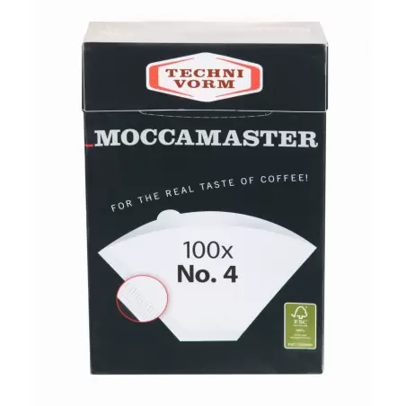 Filtres Moccamaster n°4 - 100 unités photo numéro 1