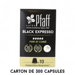 Black expresso - 300 capsules compatibles Nespresso® photo numéro 1