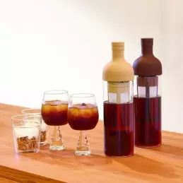 Bouteille en verre bouchon marron pour café glacé - 75cl photo numéro 1