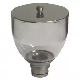 Trémie à grain en verre pour moulin S64 - ECM photo numéro 1