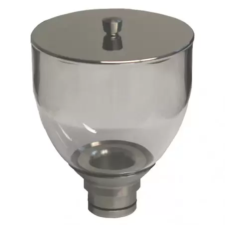Trémie à grain en verre pour moulin S64 - ECM photo numéro 1