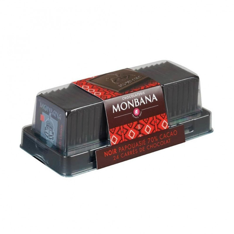 Carrés Papouasie 70% - x 24 (95gr) photo numéro 1 Carrés Papouasie 70% - x 24 (95gr) photo numéro 1