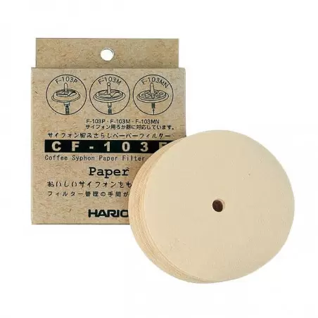 100 filtres papier pour siphon TCA2 - TCA5 photo numéro 1