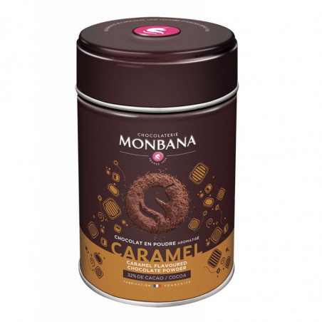 Chocolat en poudre aromatisé Caramel - 250gr photo numéro 1