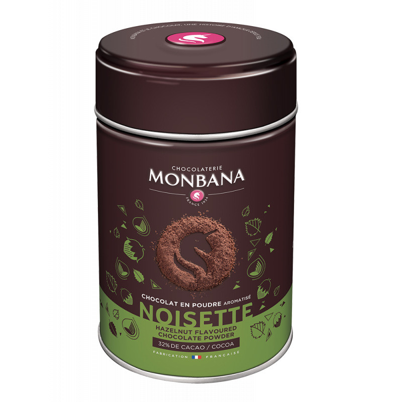 Chocolat en poudre aromatisé Noisette - 250gr photo numéro 1 Chocolat en poudre aromatisé Noisette - 250gr photo numéro 1