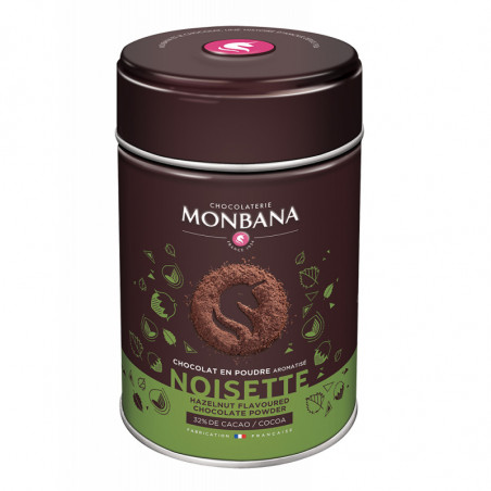 Chocolat en poudre aromatisé Noisette - 250gr photo numéro 1