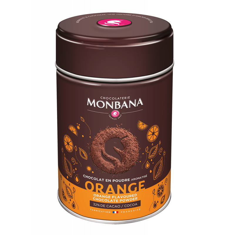 Chocolat en poudre aromatisé Orange - 250gr photo numéro 1 Chocolat en poudre aromatisé Orange - 250gr photo numéro 1