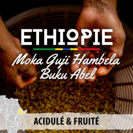 Éthiopie - Guji Hambela Buku Abel Q1 - café en grain photo numéro 2