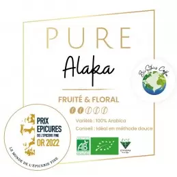 Éthiopie - Pure Alaka bio - café en grains photo numéro 1