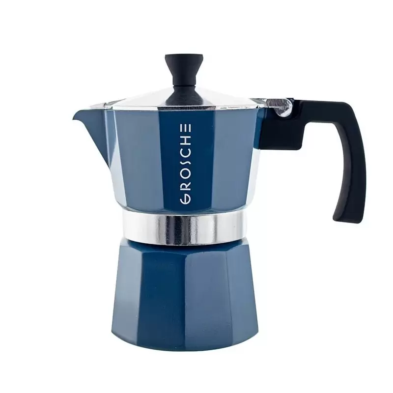 Cafetière italienne Milano Bleu 3 tasses (150ml) photo numéro 1 Cafetière italienne Milano Bleu 3 tasses (150ml) photo numéro 1