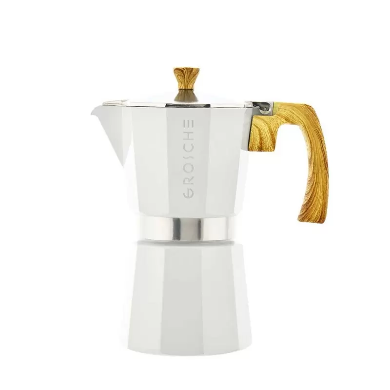 Cafetière italienne Milano Blanc 6 tasses (275ml) photo numéro 1 Cafetière italienne Milano Blanc 6 tasses (275ml) photo numéro 1