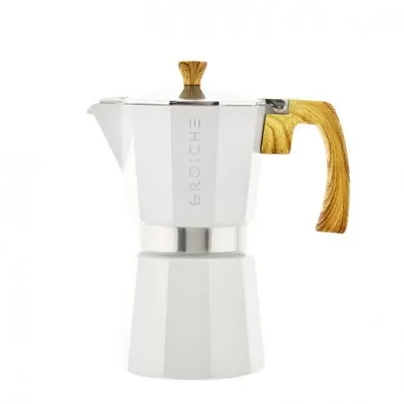 Cafetière italienne Milano Blanc 6 tasses (275ml) photo numéro 1