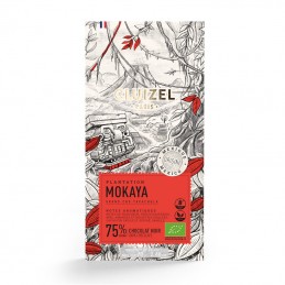 Tablette Plantation Mokaya noir 75% - 70gr