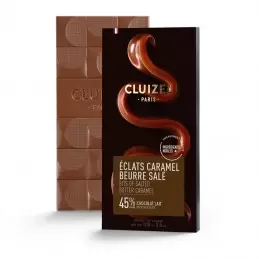 Tablette Grand lait Caramel Beurre salé 45% - 100gr photo numéro 1