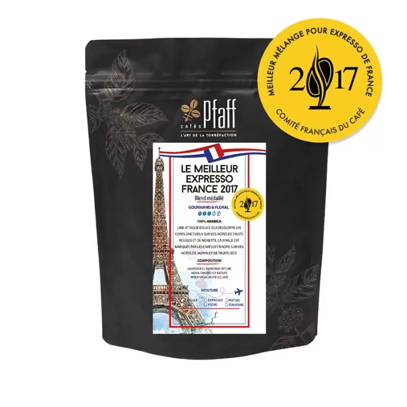Meilleur Expresso de France 2017 - Blend Maison - café en grains-4377