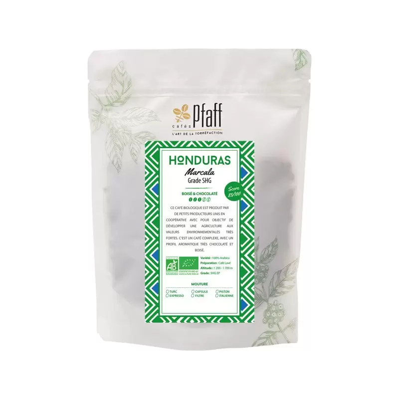 Honduras - Marcala Ceiba bio - café en grain-4421