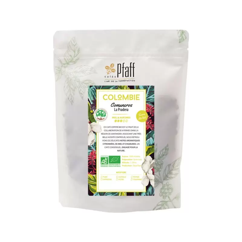 Colombie - Comuneros La Pradera Bio - café en grain-4589
