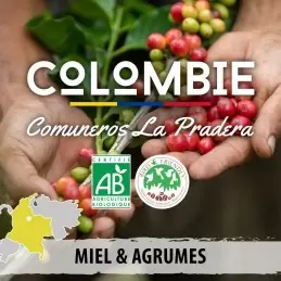 Colombie - Comuneros La Pradera Bio - café en grain-4590
