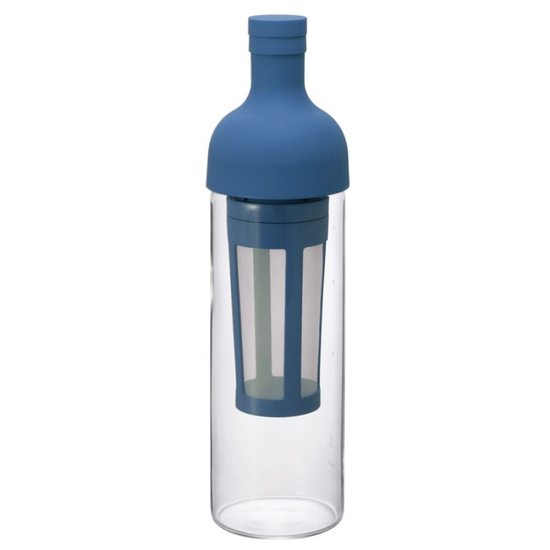 Bouteille en verre bouchon bleu pour café glacé - 75cl-4608