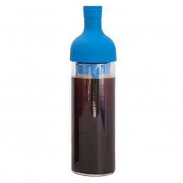 Bouteille en verre bouchon bleu pour café glacé - 75cl-4609