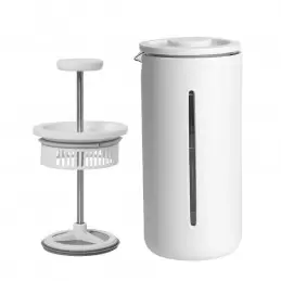 Cafetière piston Small U blanche - 450ml - Timemore-4707
