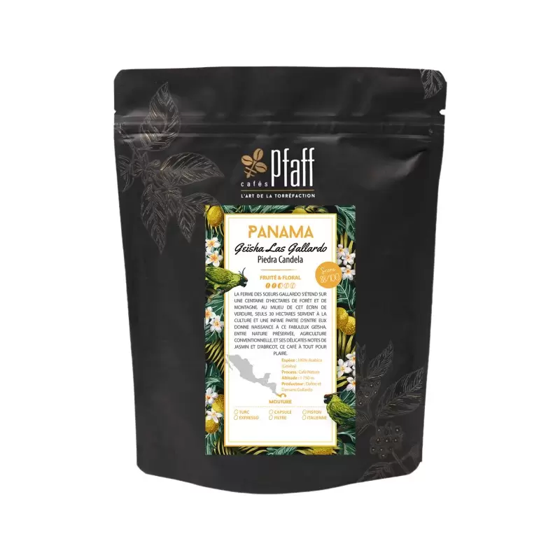 Panama - Geïsha Las Gallardo Piedra Candela - café en grain-4815