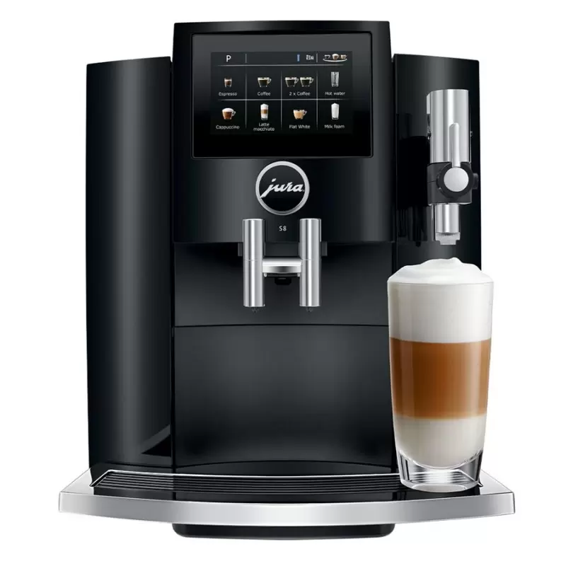 JURA S8 Piano Black EA - Garantie 3ANS-4992