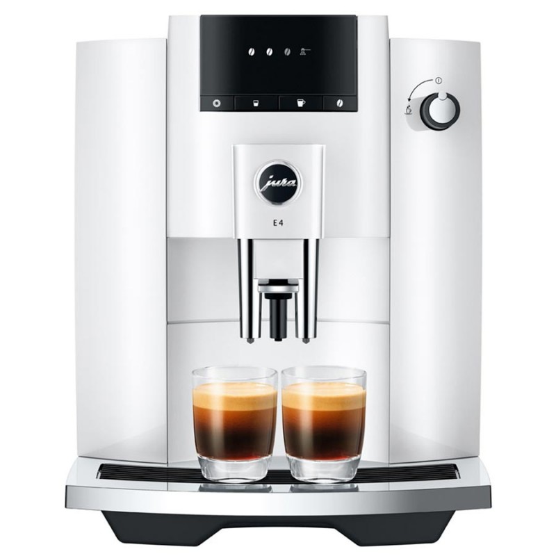 JURA E4 Piano White EA - Garantie 3ANS-5101
