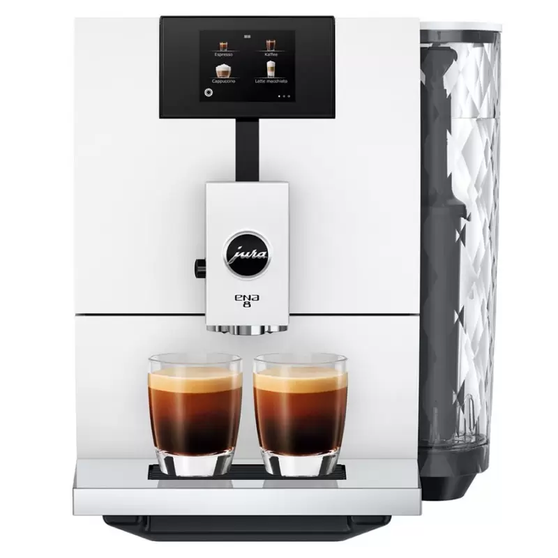 JURA ENA 8 Touch Full Nordic White EC - Garantie 3ANS-5168