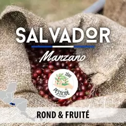 Salvador - El Manzano Zéro Pesticide - café en grain-5430