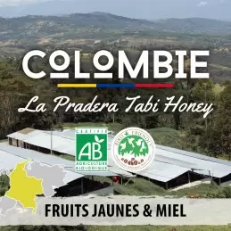 Colombie BIO - La Pradera Tabi Honey - café en grain-5717
