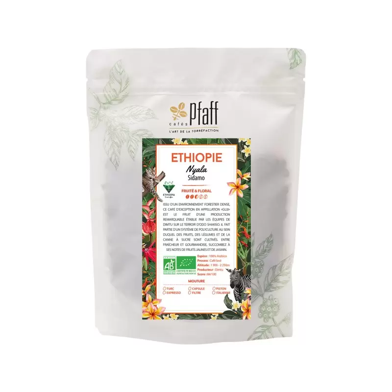 Éthiopie - Sidamo Nyala BIO - café en grain-5834