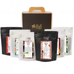 Coffret café : Voyage au...