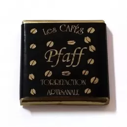 Napolitain sigle Pfaff noir 72% cacao - boîte de 200 photo numéro 1