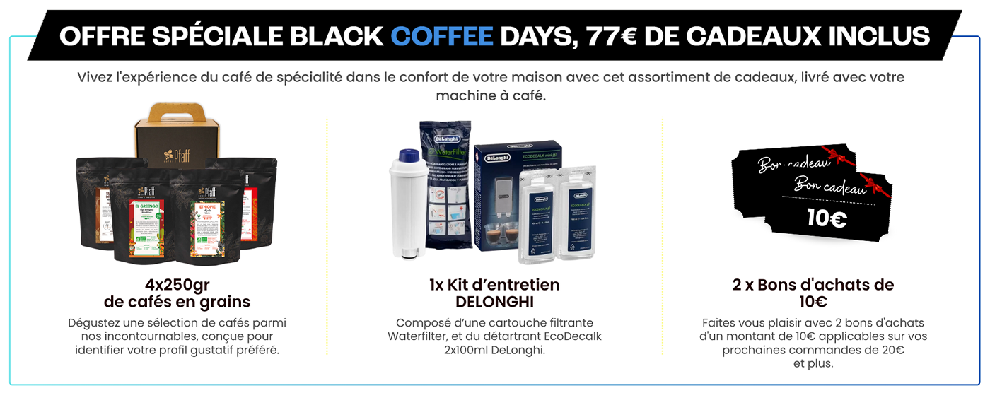 Pack sérénité Delonghi 2025