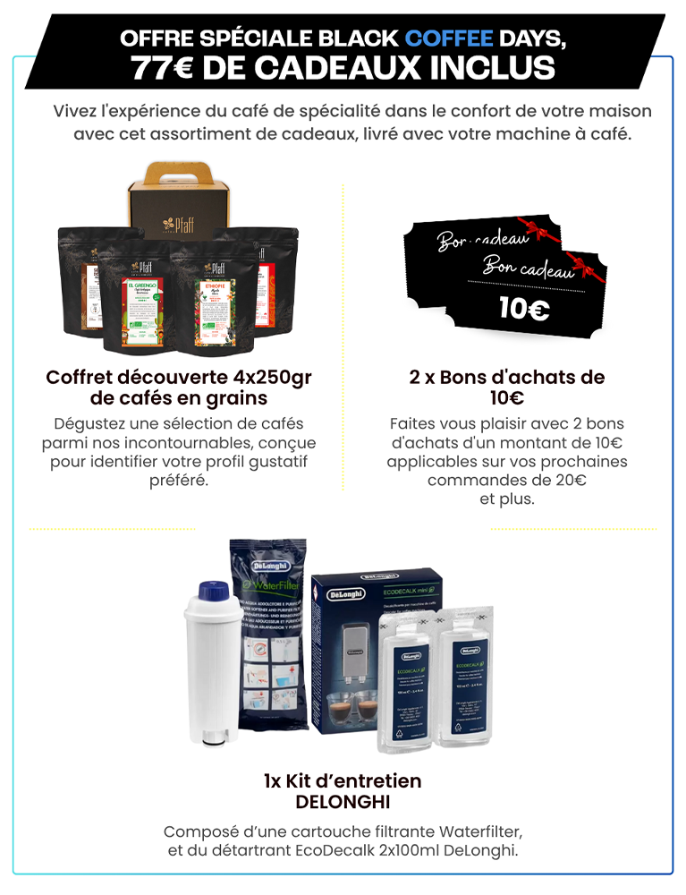 Pack sérénité Delonghi 2025
