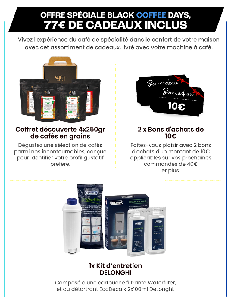Pack sérénité Delonghi 2025