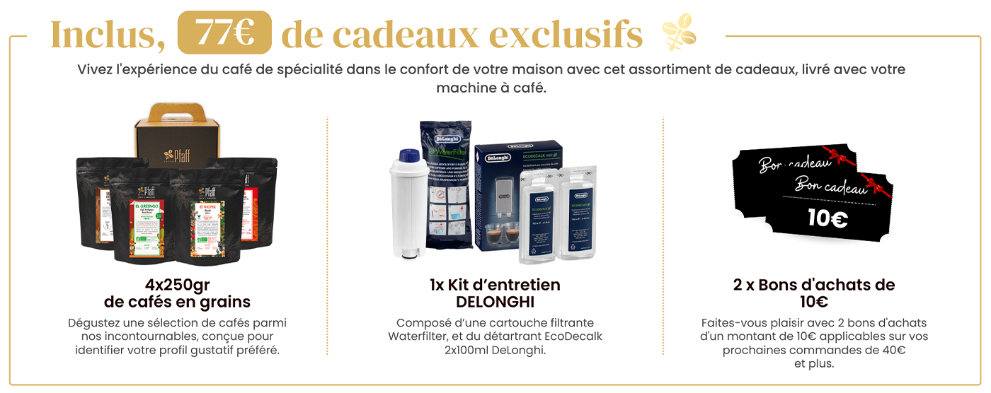 Pack sérénité Delonghi 2025