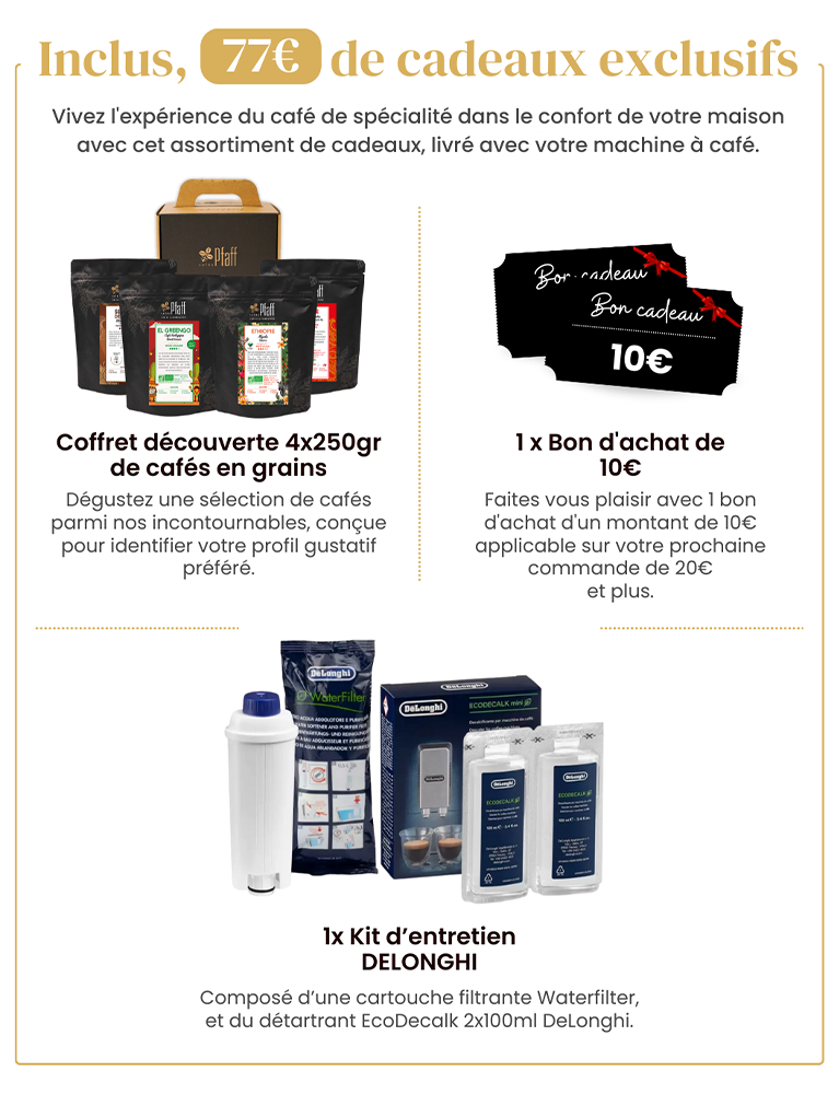 Pack sérénité Delonghi 2025